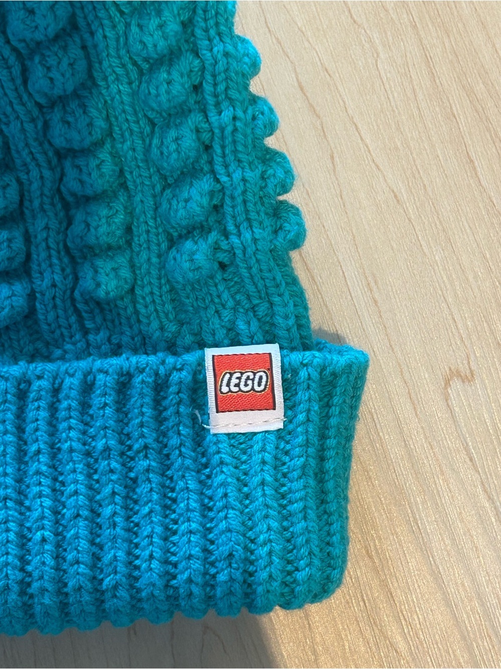 Lego & Target collab teal beanie hat - Picture 3 of 5